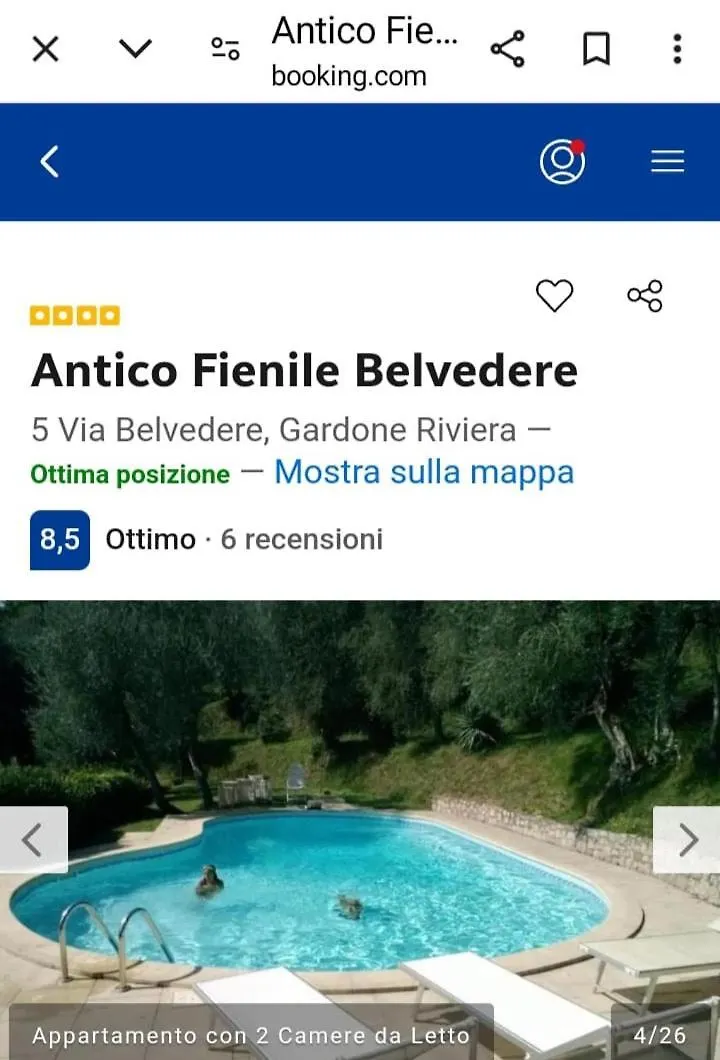Antico Fienile Belvedere Gardone Riviera 0*,